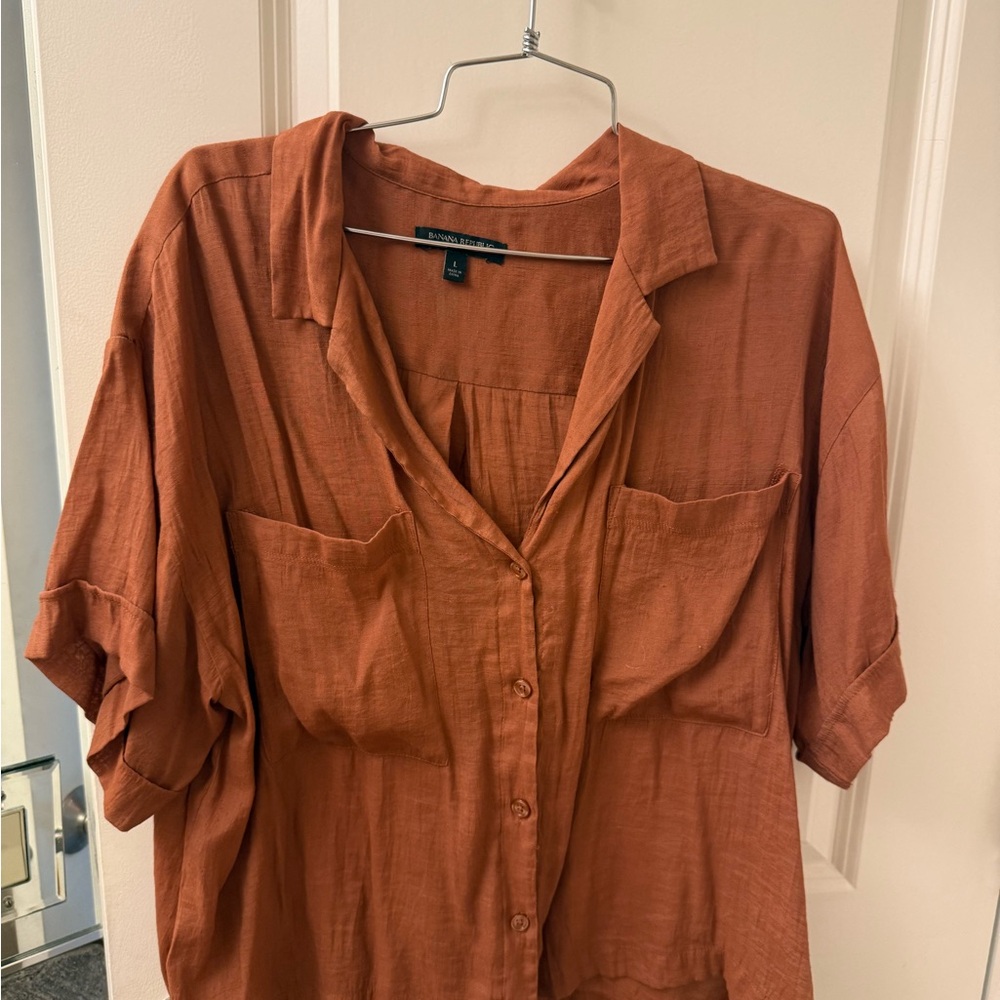 Banana Republic Terracotta Shirt